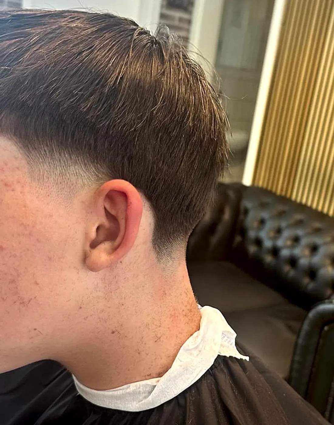 Nachher: Low Taper mit natürlicher Textur