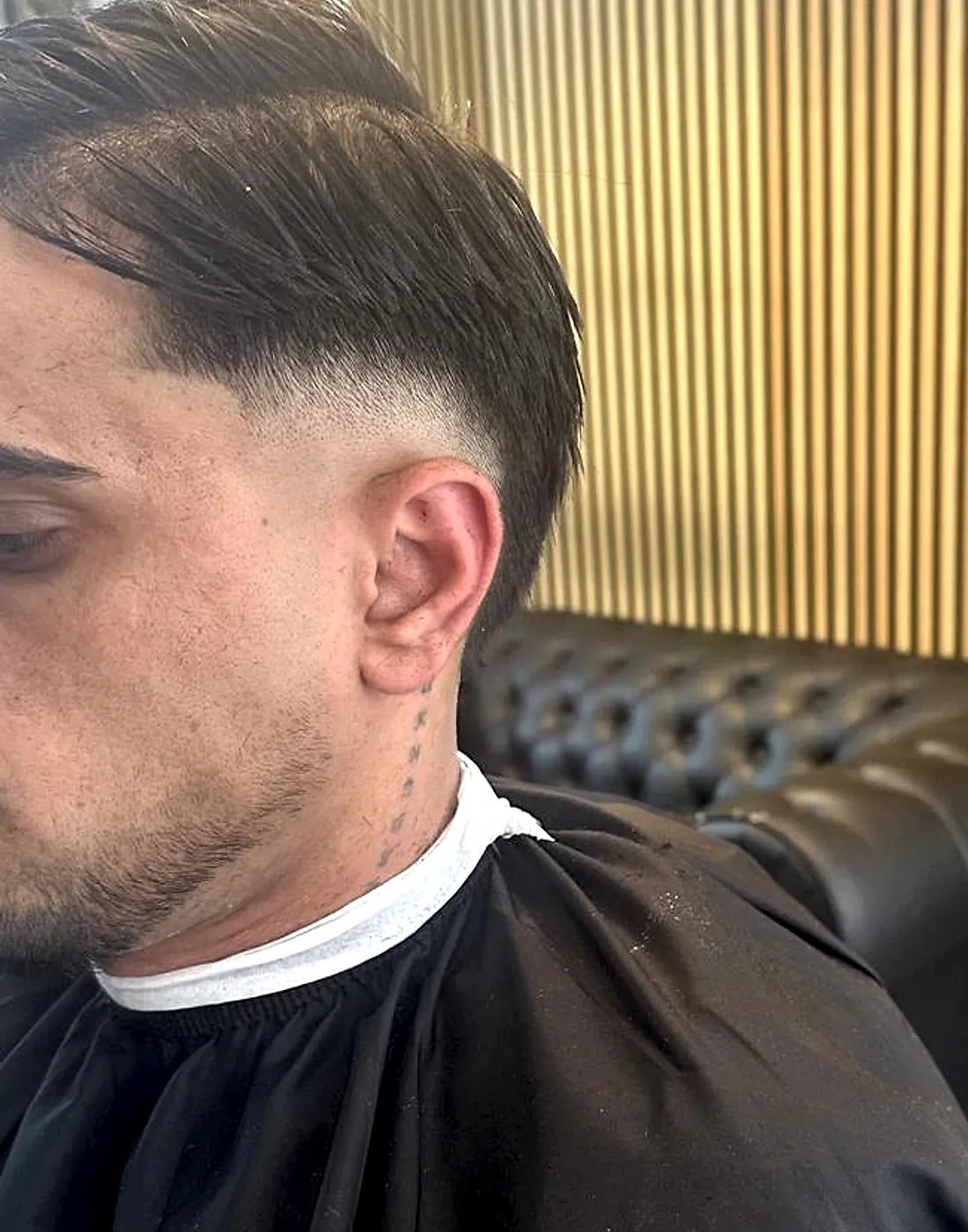 Mid Fade Finish am Ohr